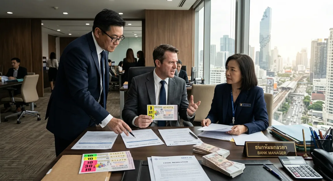 Thai Lottery Win — When to Sue Your Bank for Wire Fraud