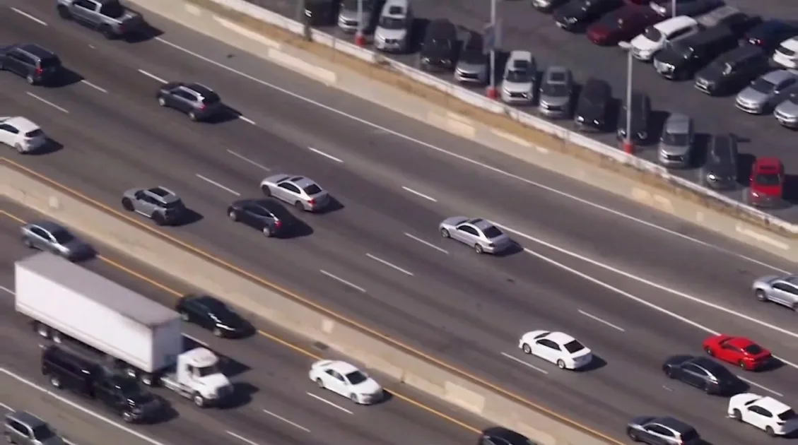 Police Pursuit Spans 4 SoCal Counties on I-5
