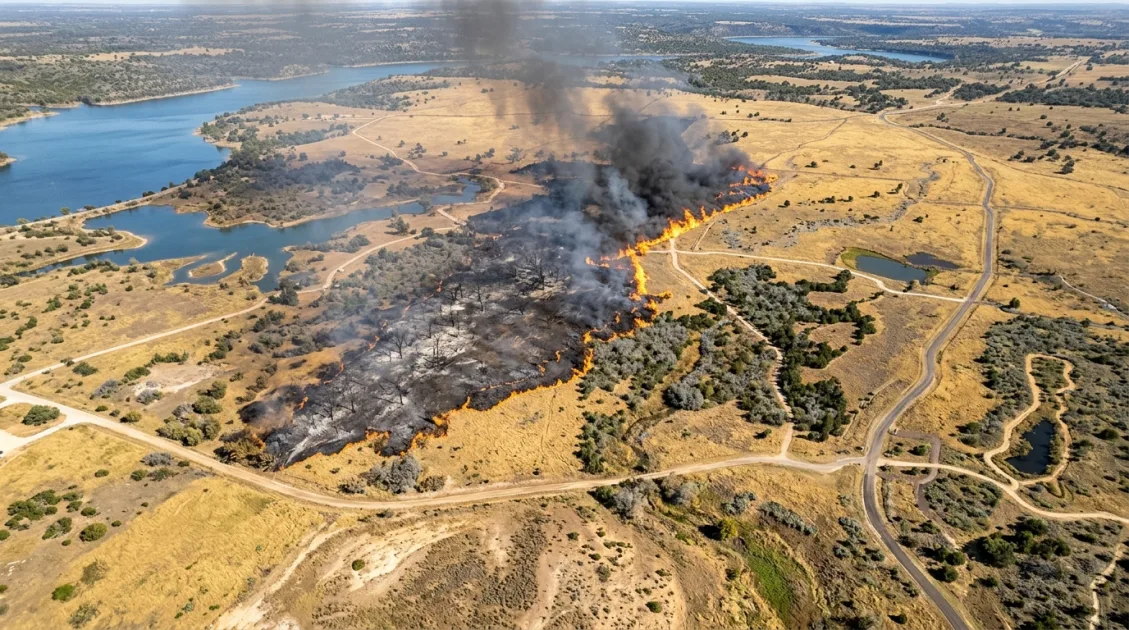 Ross Wildfire Grows to 80,000 Acres in Texas